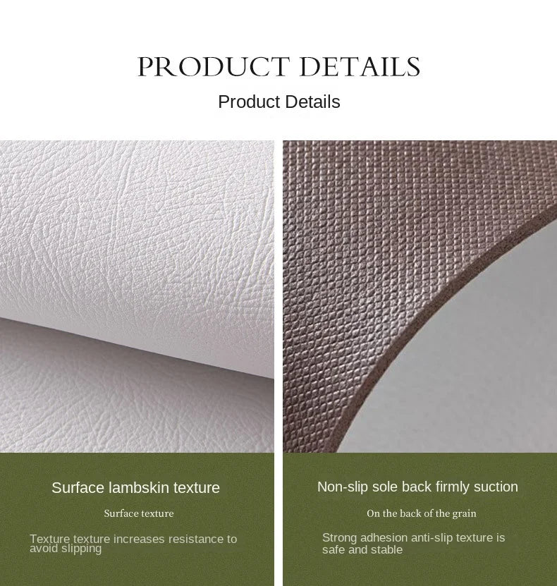 American Kitchen Rug Home Pvc Leather Floor Mat