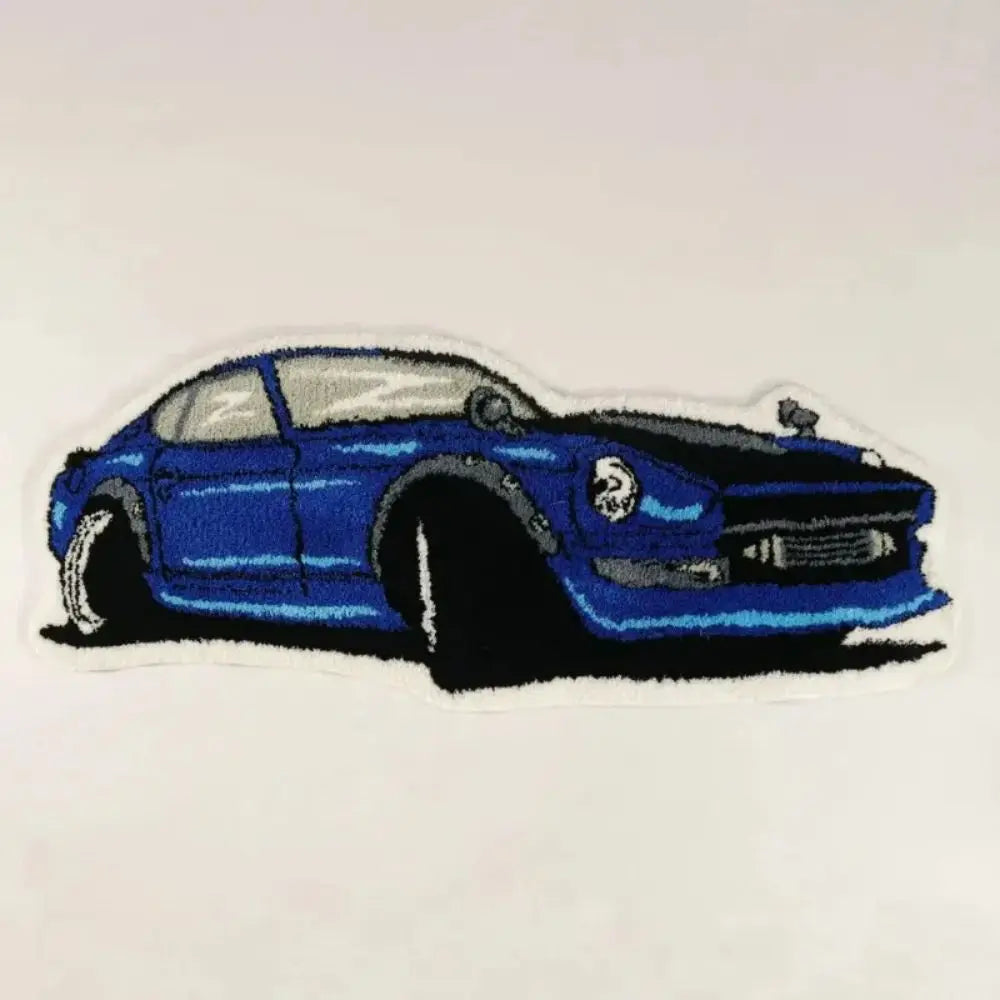 Car Shaped Plush Rug Creative Living Room