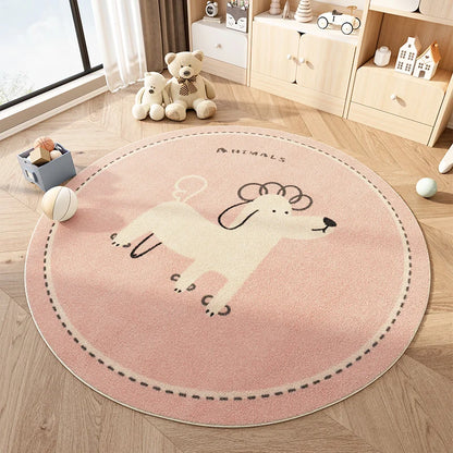 Fluffy Soft Lounge Floor Mat Animal Patterns Rugs