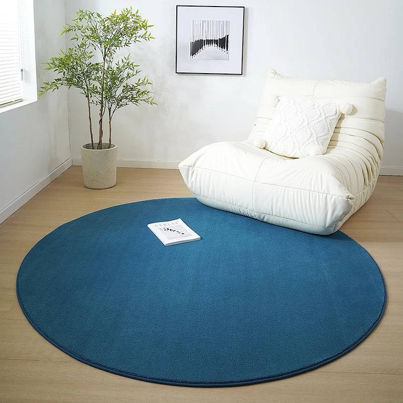 Minimalist Style Living Room Decoration Round Carpet