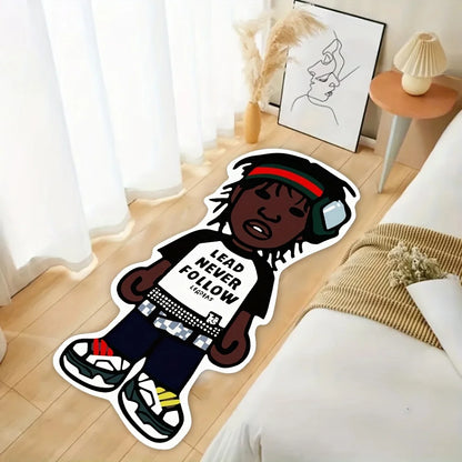Cartoon Character Carpet Bedroom Decoration Cool Bedside Rugs