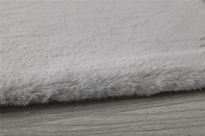 Ultra Soft Faux Rabbit Fur Sheepskin Rug