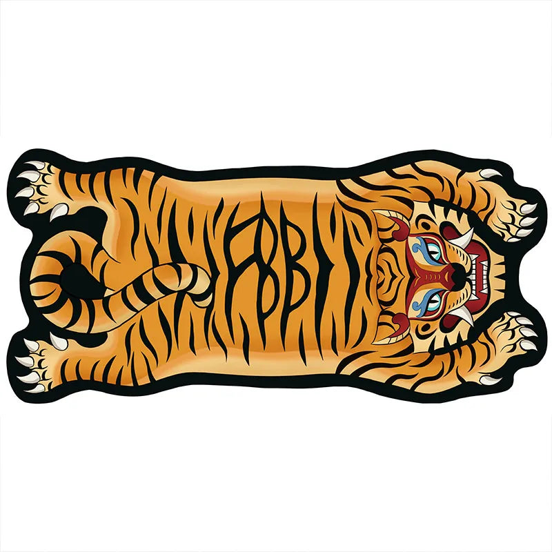 Cartoon Creativity Tiger Carpet