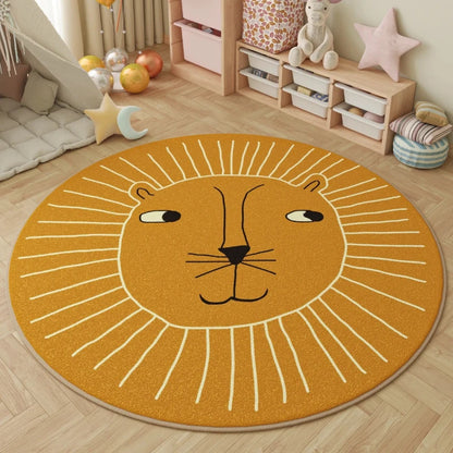 Fluffy Soft Lounge Floor Mat Animal Patterns Rugs