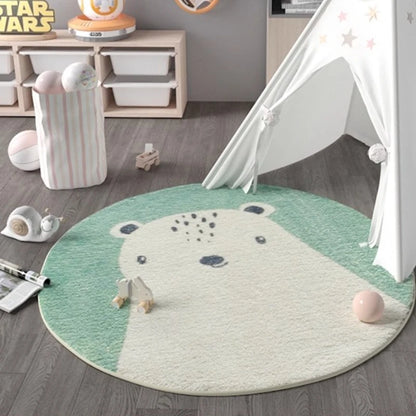 Animal Patterns Carpets Dor Living Room Cartoon Style