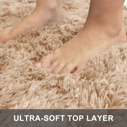 Thickened Plush Carpet Oval For Children's Room