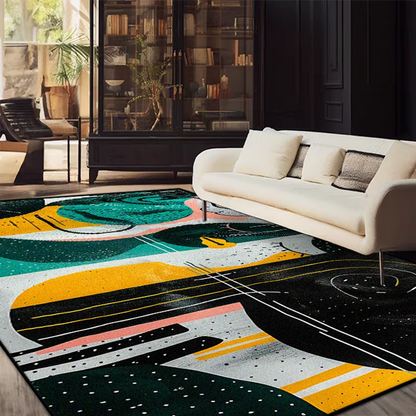 Modern Abstract Style Home Decoration Live Room Rug