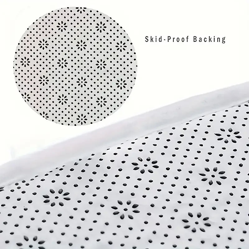 Thickened Absorbent Curved Bathroom Mat