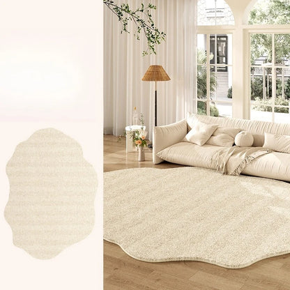 Fluffy Soft Lounge Floor Mat Thickend Plush Bedside Rug