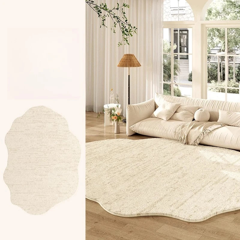Fluffy Soft Lounge Floor Mat Thickend Plush Bedside Rug