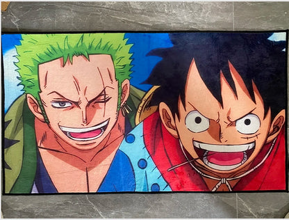 Anime One Pieces Manga Soft Anti-slip Area Rugs