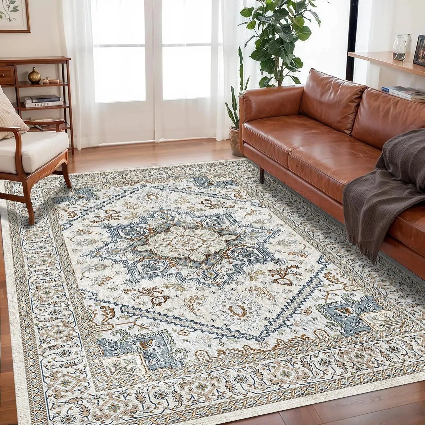 Bohemian Crystal Velvet Anti-Slip Carpet