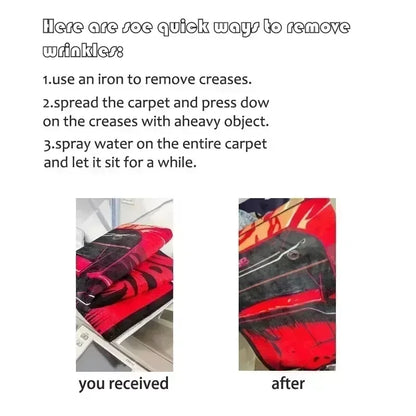 Cartoon Children's Flannel Carpet