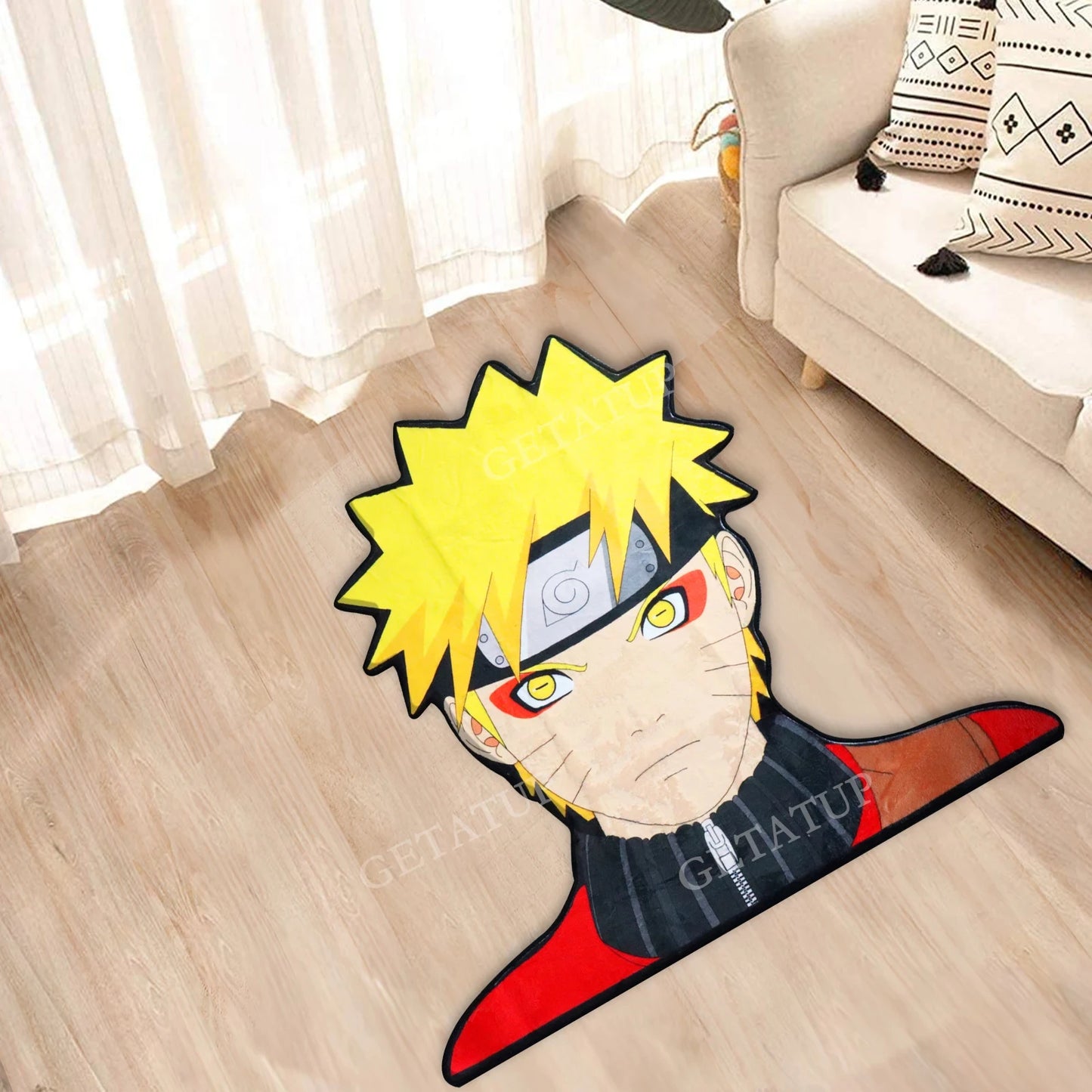 Anime Manga Naruto Soft Anti-slip Rugs