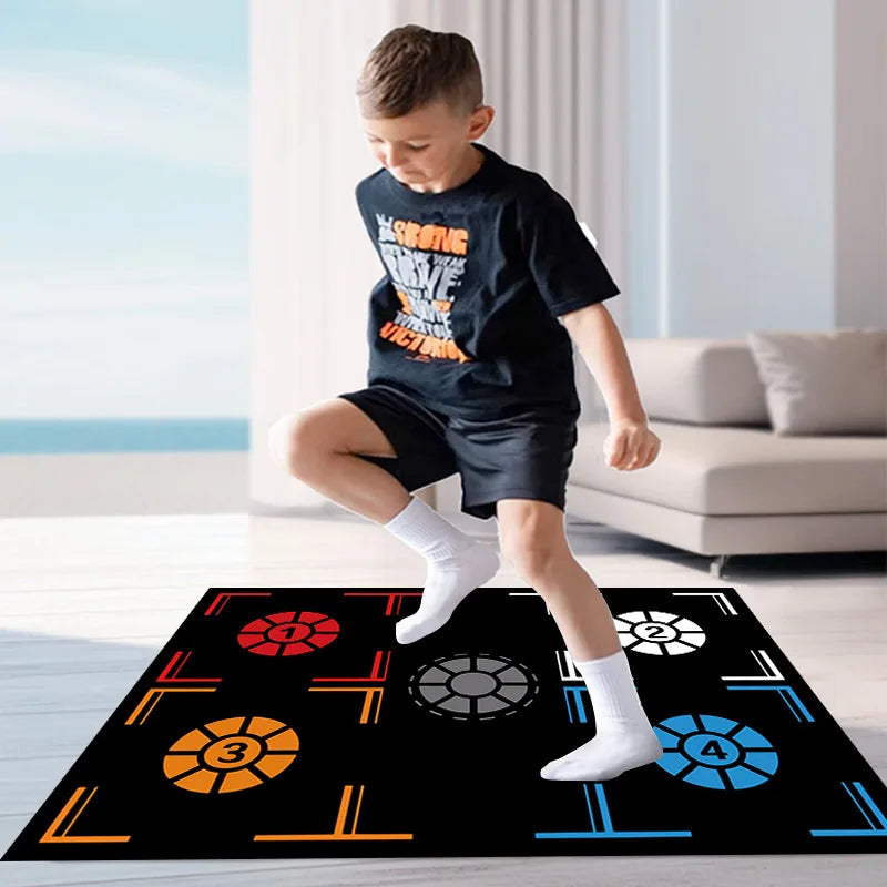 Basketball Train Mat Non Slip Soundproof Material Children Adolescents Indoor
