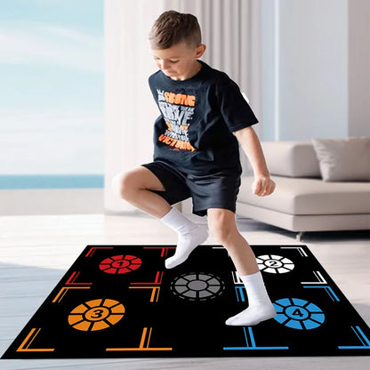 Basketball Train Mat Non Slip Soundproof Material Children Adolescents Indoor