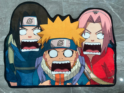 Anime Manga Naruto Soft Anti-slip Rugs