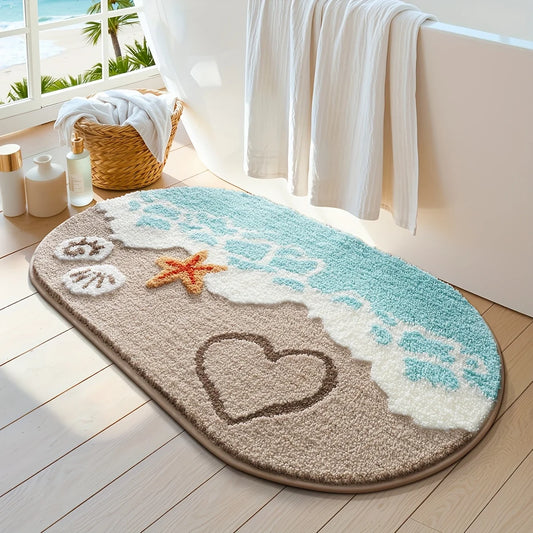 Summer Wave Beach Carpet