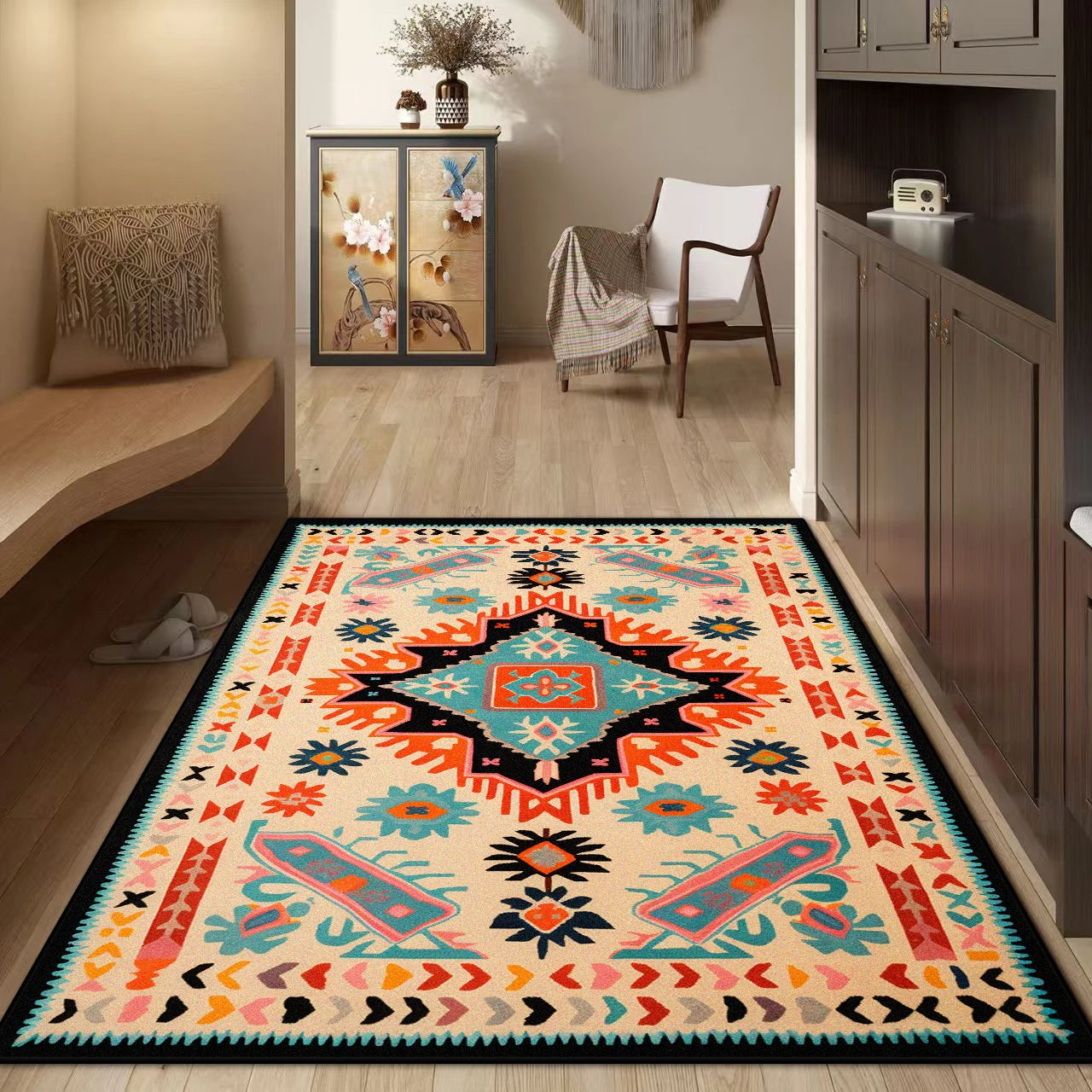 Bohemia Living Room Flannel Rugs