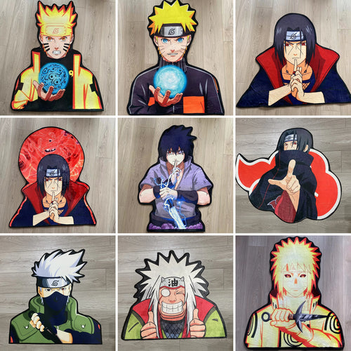 Anime Manga Naruto Soft Anti-slip Rugs