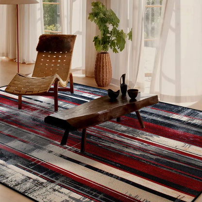 Modern Abstract Living Room Rug Large Size Antiskid
