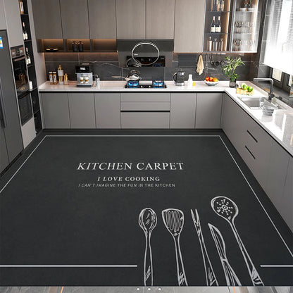 Modern Minimalist Balcony Washable Carpet