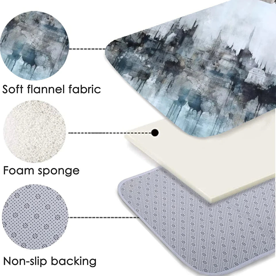 Christmas Style Carpet Living Room High-end Tea Table Rug