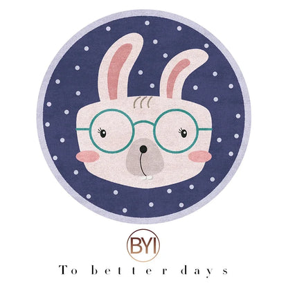 Cartoon Carpets for Living Room Cute Bedroom Deco