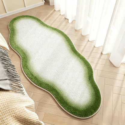Irregular Shape Rugs for Bedroom Thick Plush Living Room Decoration Cloud Carpet