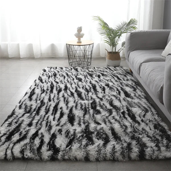 Pebble Non-Slip Flannel Rug