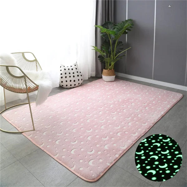 Glow-in-the-Dark Luminous Kids Rug