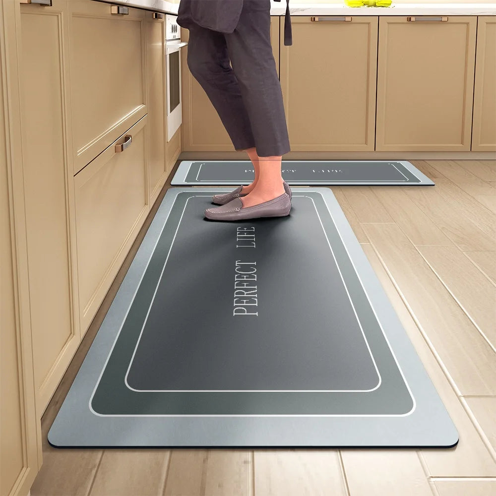 Soft Waterproof Non-Slip Kitchen Floor Mat