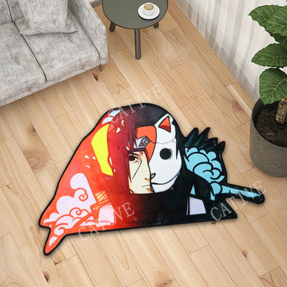 Anime Manga Naruto Soft Anti-slip Rugs