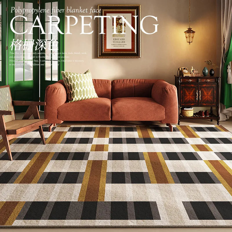 French Retro Living Room Decoration Carpets