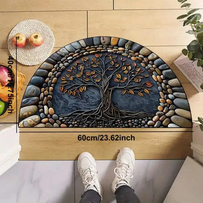Tree of Life Welcome Doormat