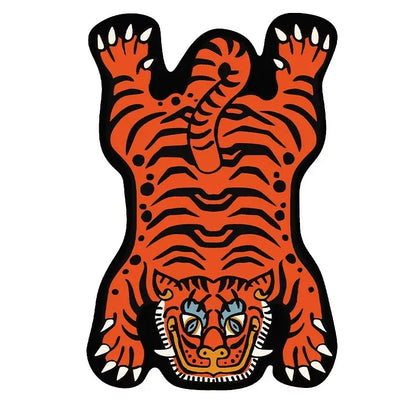 Cartoon Creativity Tiger Carpet
