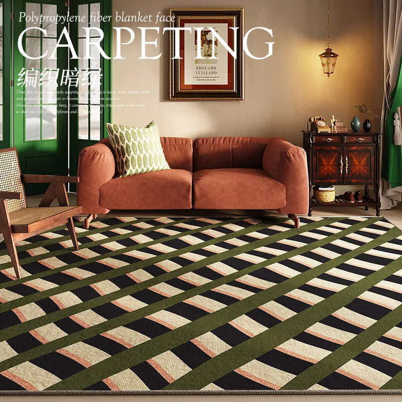 French Retro Living Room Decoration Carpets