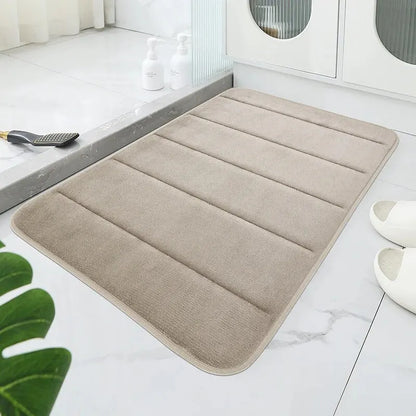 Bathroom Coral Velvet Anti-Skid Mat