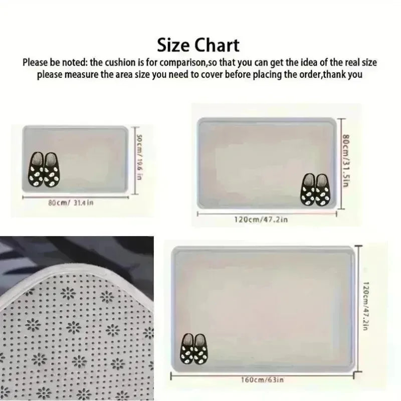 Basketball Train Mat Non Slip Soundproof Material Children Adolescents Indoor