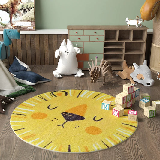 Animal Patterns Carpets Dor Living Room Cartoon Style