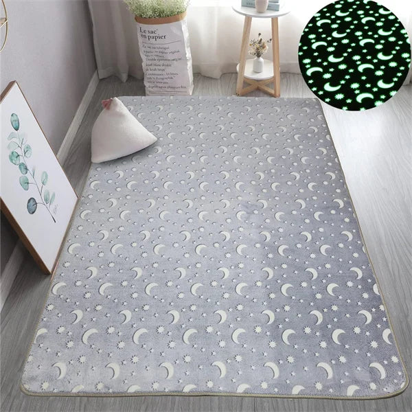 Glow-in-the-Dark Luminous Kids Rug
