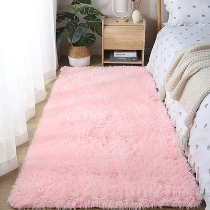 Warm Carpet Bedroom Bedside Blanket Home Living Room
