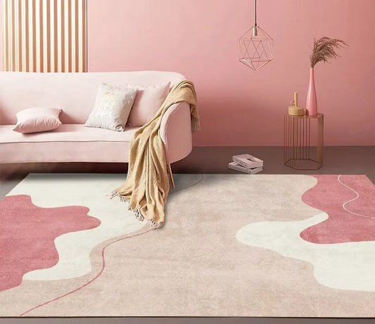Light Luxury Pink Carpets