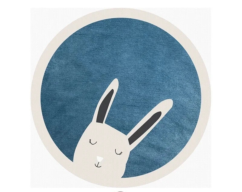 Cartoon Carpets for Living Room Cute Bedroom Deco