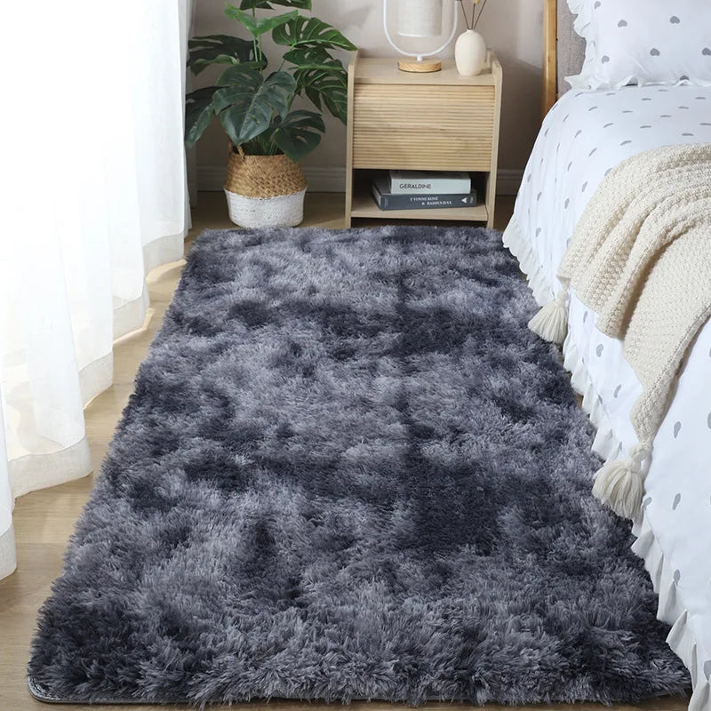 Warm Carpet Bedroom Bedside Blanket Home Living Room
