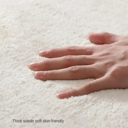 2025 New Style Ins Round Imitation Cashmere Rug