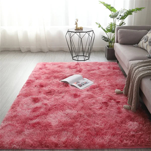 Pebble Non-Slip Flannel Rug