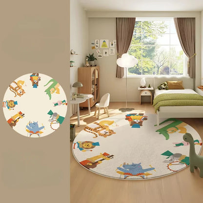 Cartoon Style Living Room Decoration Carpet