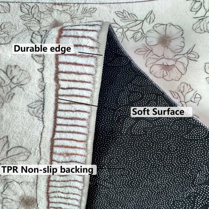 American-Style Cartoon Prone Figure Carpet