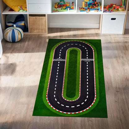 Car Play Mat for Boys and Girls Highway City Traffic
